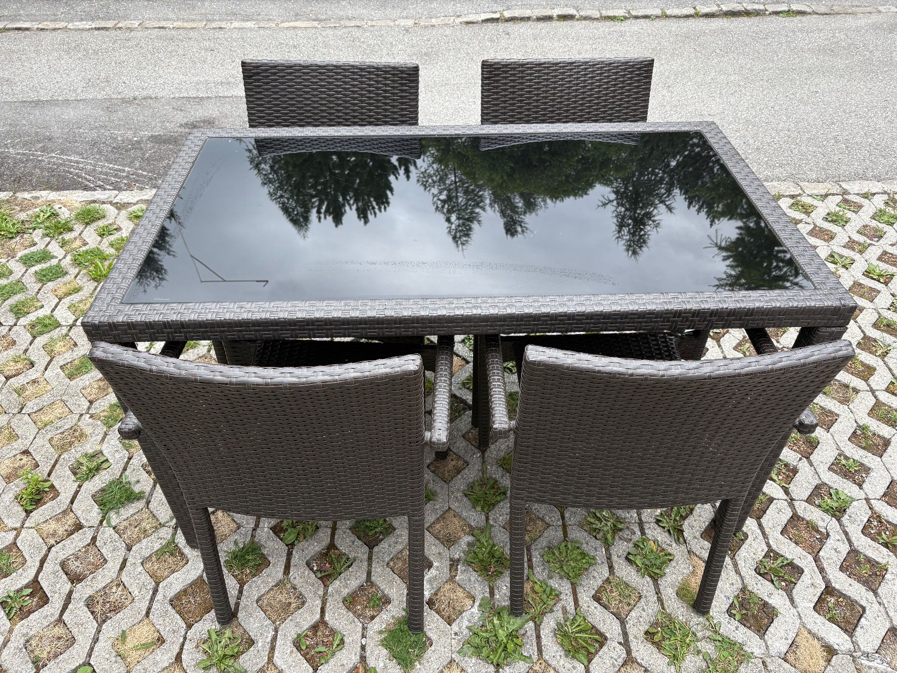 Set di tavolo e panche: TOP !!! Gartentisch mit 4 Stühlen !!! TOP – Usato da Davos Dorf venduto da kun_9zlg 1