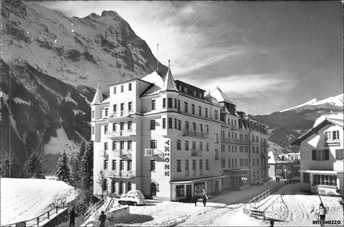 Ansichtskarten: Grindelwald BE // Hotel Regina Winter // Berge – Gebraucht aus Basel von intermezzo12