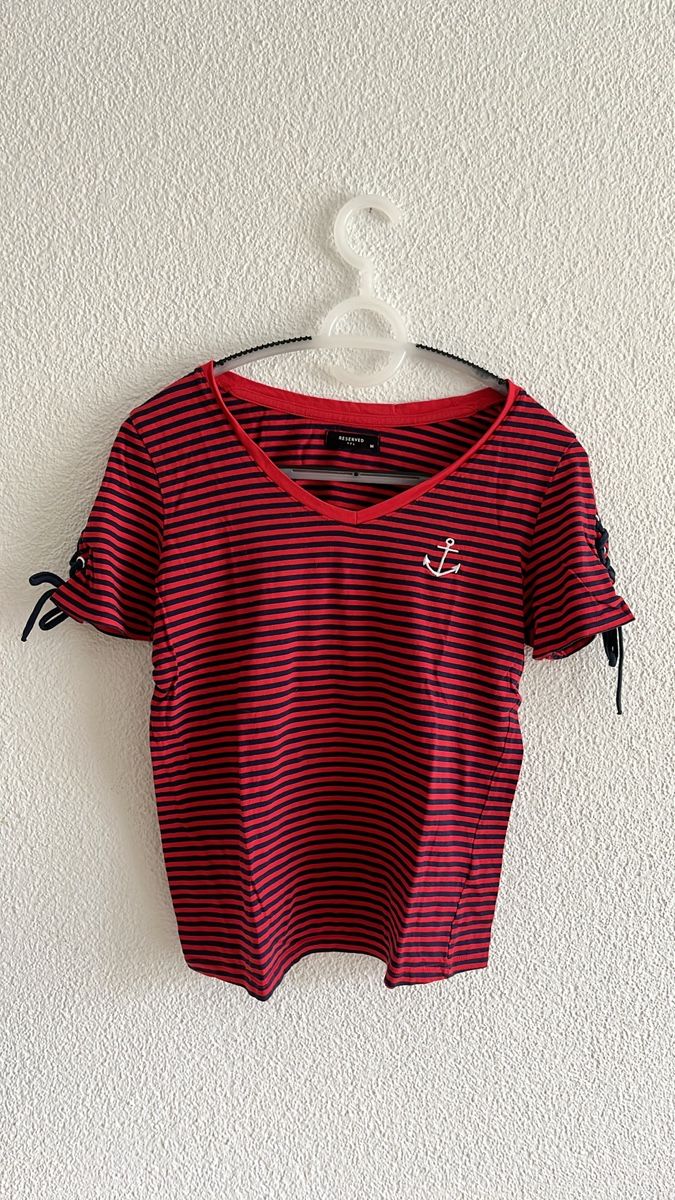 T-shirt: Damen T-Shirt Grösse M gestreift – Nuovo (secondo la descrizione) da Meilen venduto da Harley.