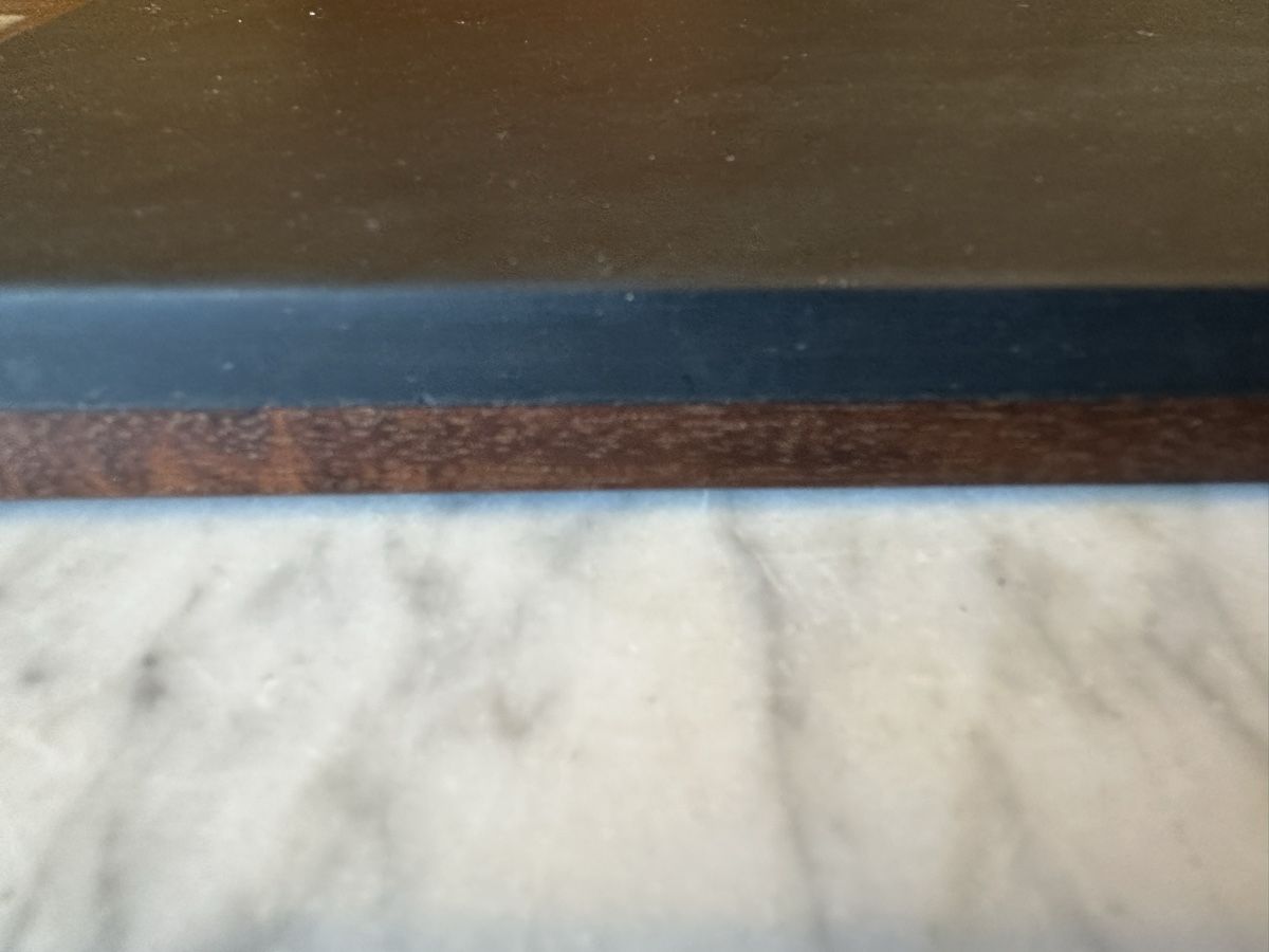 Piatti di portata: schönes Schneidebrett Marmor schwarz/ Holz – Usato da Bolligen venduto da Astrophysiker06 5