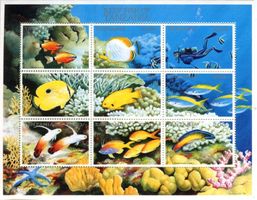 Block "Fische". Tansania