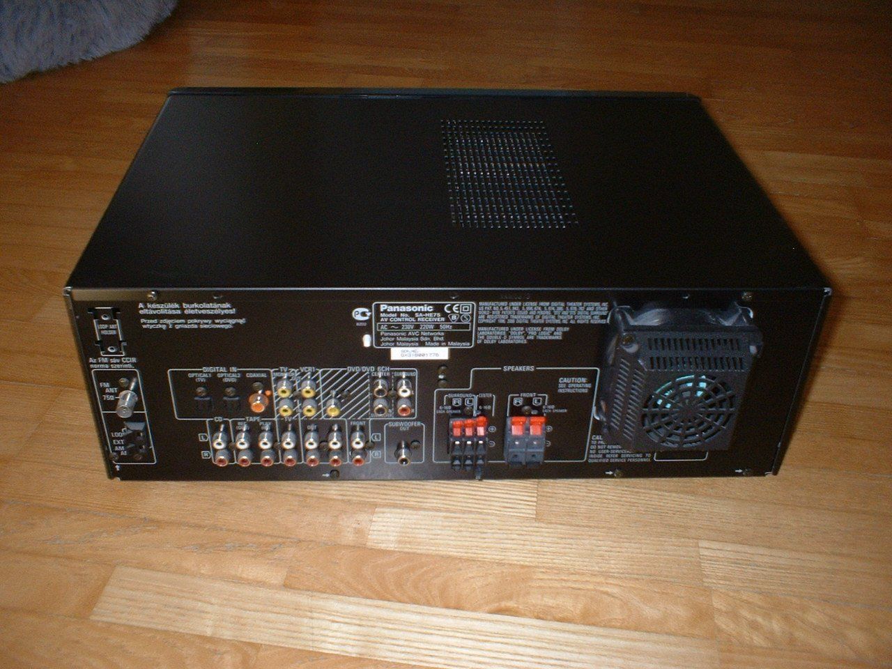 Panasonic Home Cinema: Panasonic SA-HE 75 AV Receiver 5.1 – Usato da Brüttisellen venduto da fsi_85x7 1