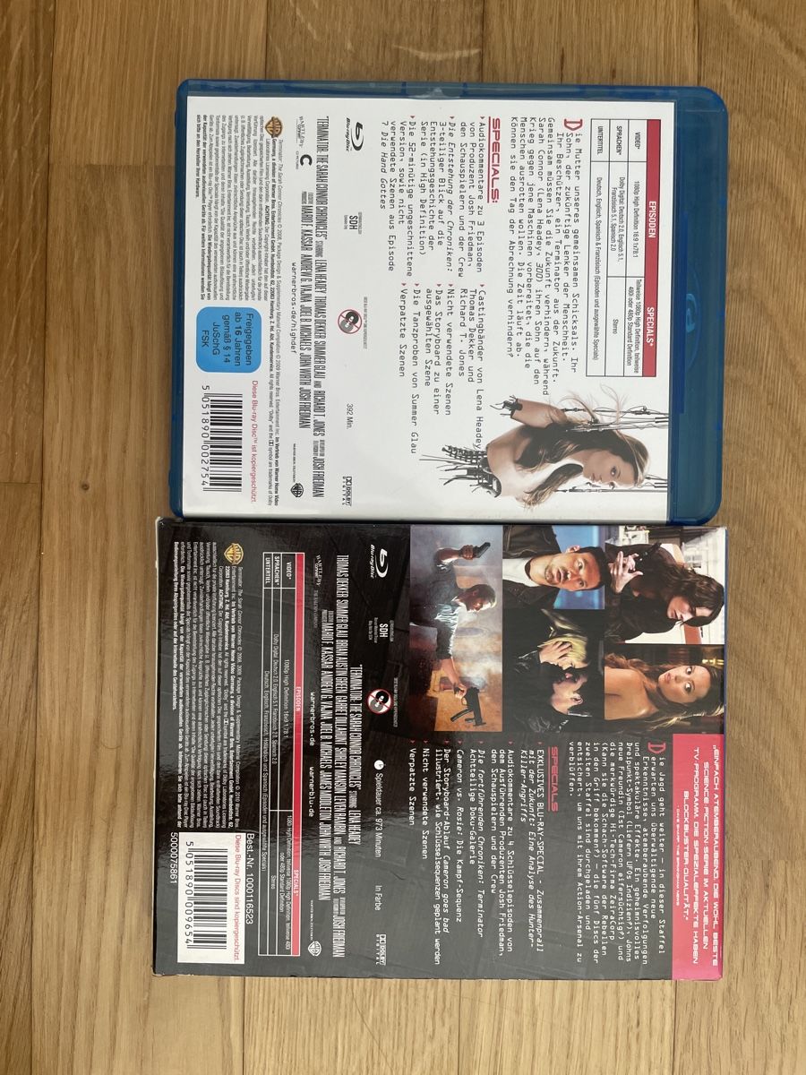 Tous les DVDs: Terminator Komplette Serie BluRay – D'occasion à Hagendorn par masterchieff 1