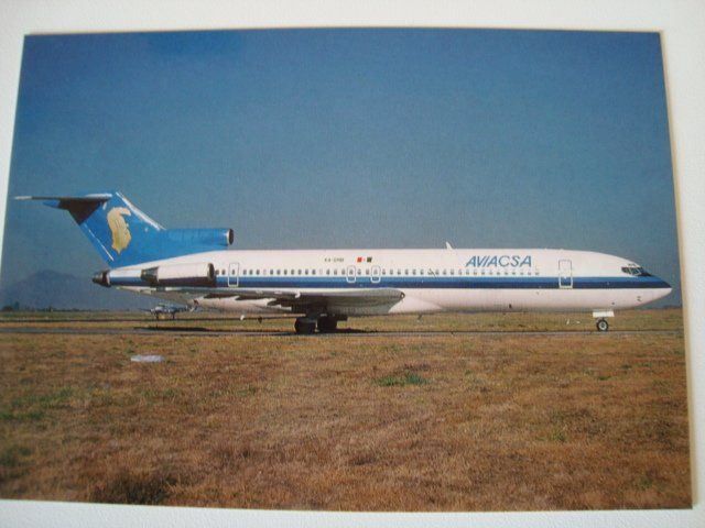 Cartoline postali: Aviacsa, Boeing 727-276, XA-SMB – Nuovo e nell'imballaggio originale da Thun venduto da Abigboss