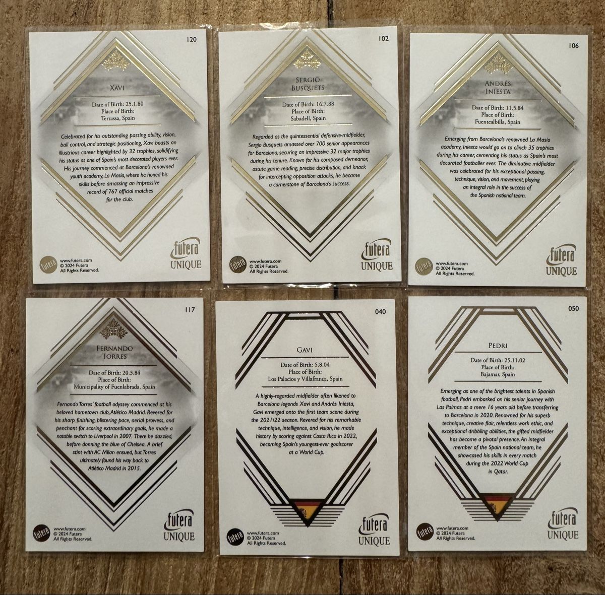 Sammelbilder & Trading cards: Futera Unique 2024 Spanien Bundle ab 1.- – Neu (gemäss Beschreibung) aus Willisau von adr_9tzr 5