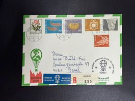 Hochalpen Ballonflug 1973
