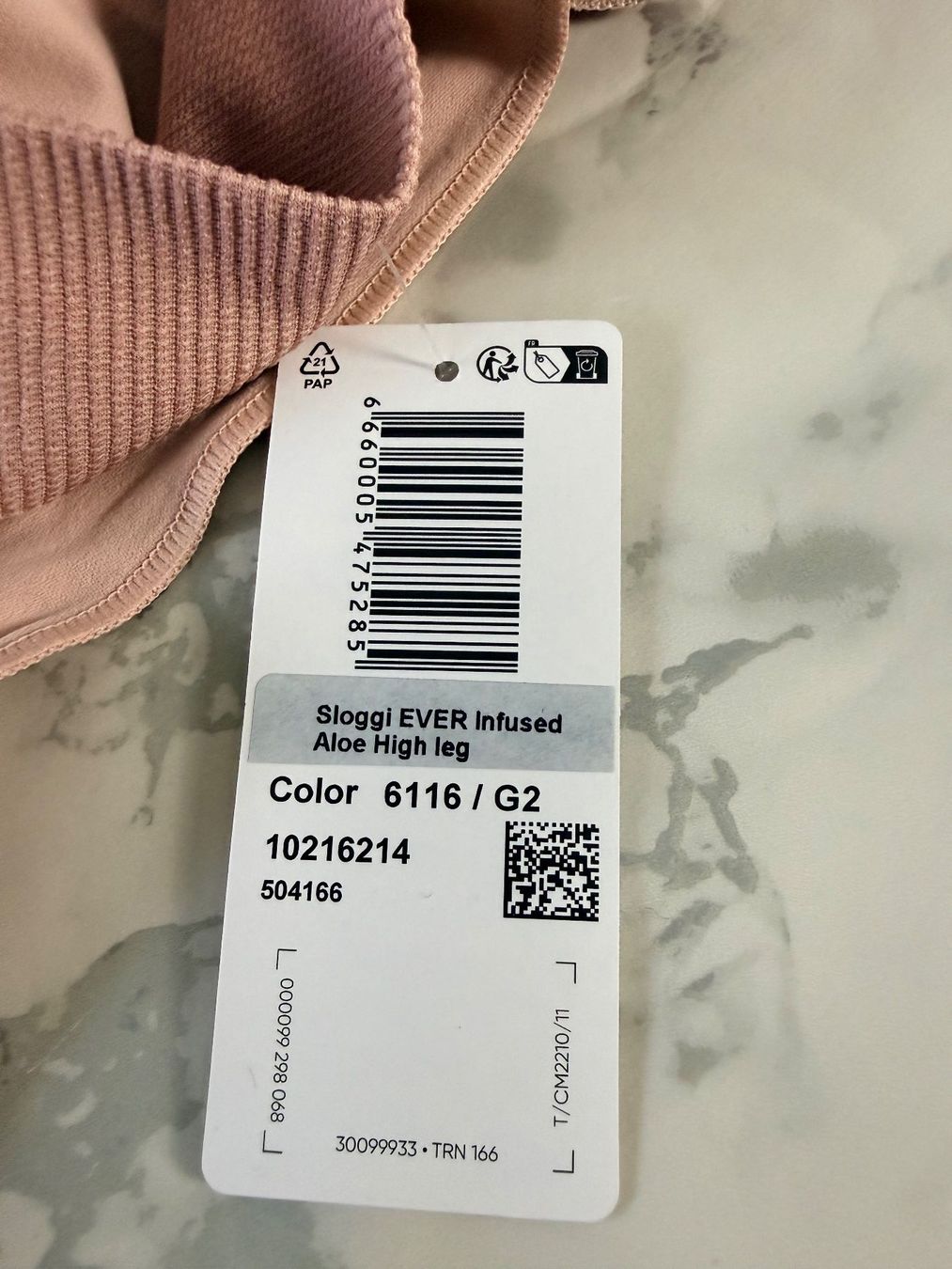 Sloggi Altra biancheria intima: SLOGGI, High Leg EVER INFUSION, Grösse S, Farbe Rosa – Nuovo e nell'imballaggio originale da Rudolfstetten venduto da gst_g7xl 3