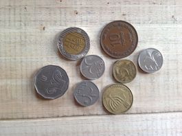 pièces de monnaie / Münzen Israel