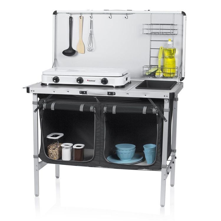 Komplettküchen: Campart Camping- Faltküche, 2x1 Fach – Gebraucht aus Gretzenbach von Stern9