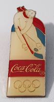Z528 - Pin Olympic Winter Games Coca Cola Eisbär