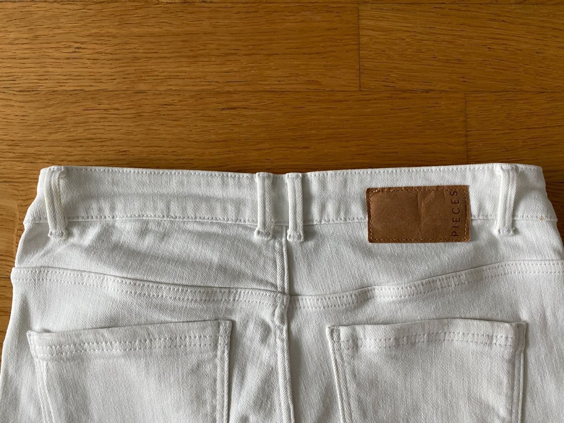 Jeans: Weißcreme Jean von Pieces Gr.L – Gebraucht aus Duebendorf von Alexandertreyer 5