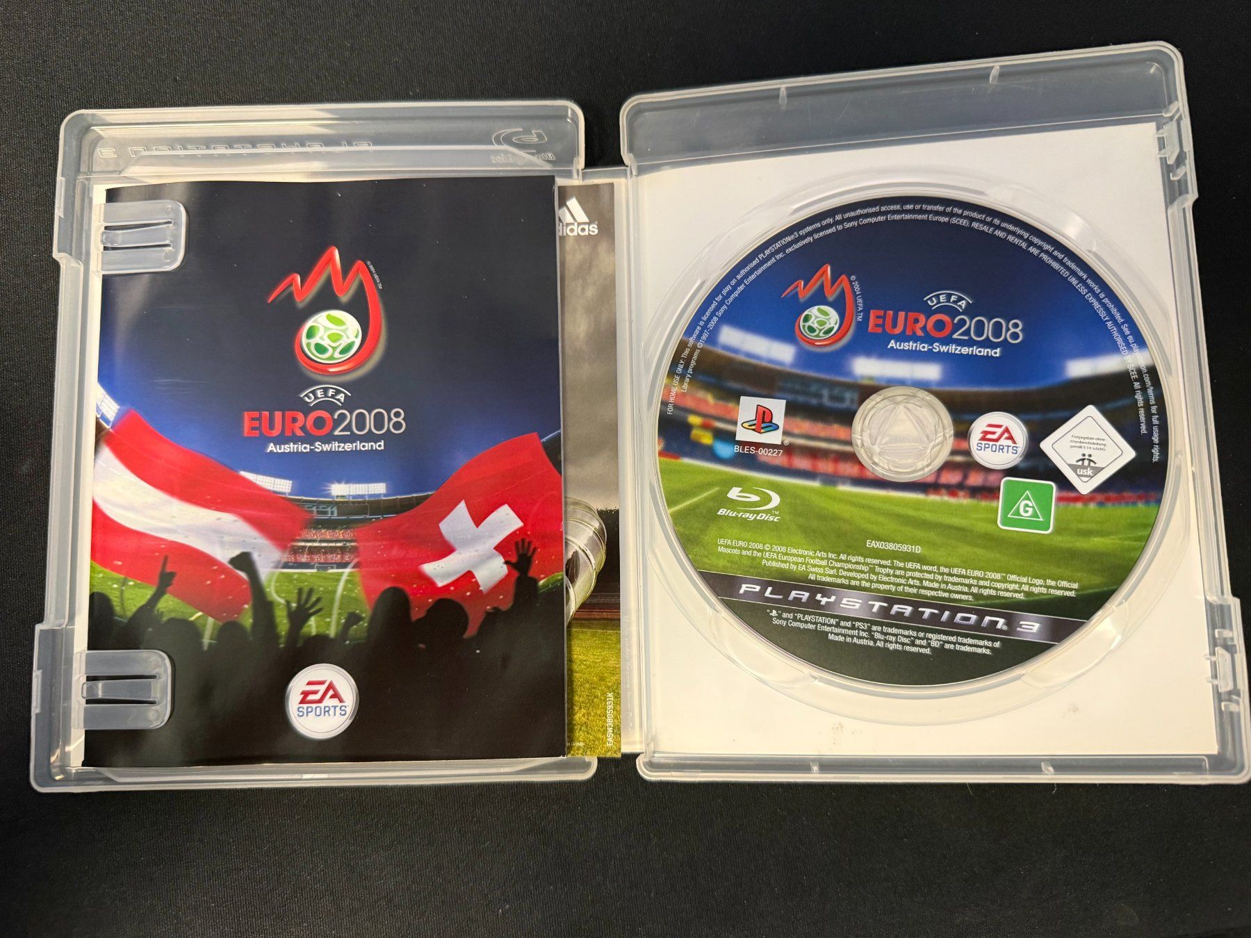 Sony Giochi: Uefa Euro 2008 Austria-Switzerland - PS3 – Usato da Pont-de-la-Morge venduto da Darfal 1