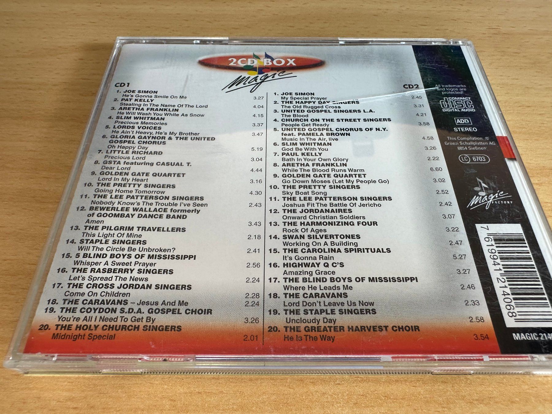 CD: Gospel Train - 2 CD – Usato da Rikon im Tösstal venduto da Alpenmutz 1