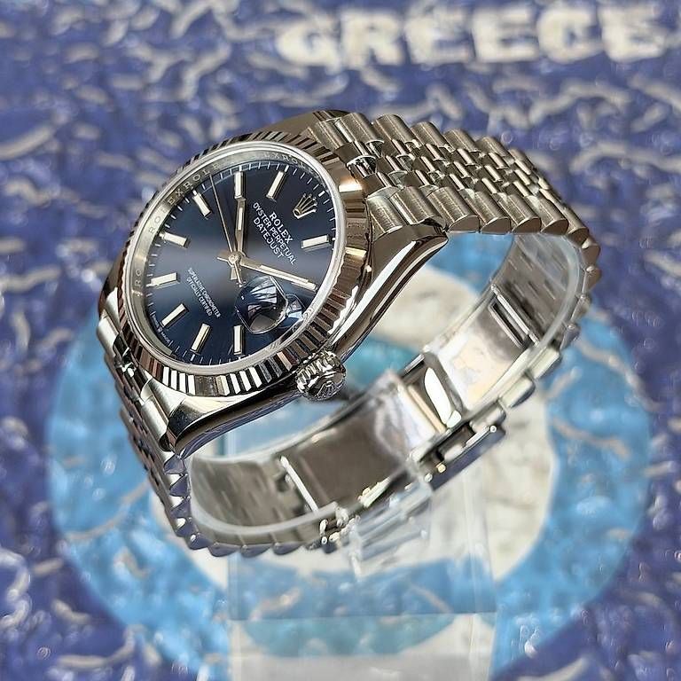 Orologi: Rolex Datejust 36mm Bleu 126234 – Usato da Genève venduto da minty.watches 1