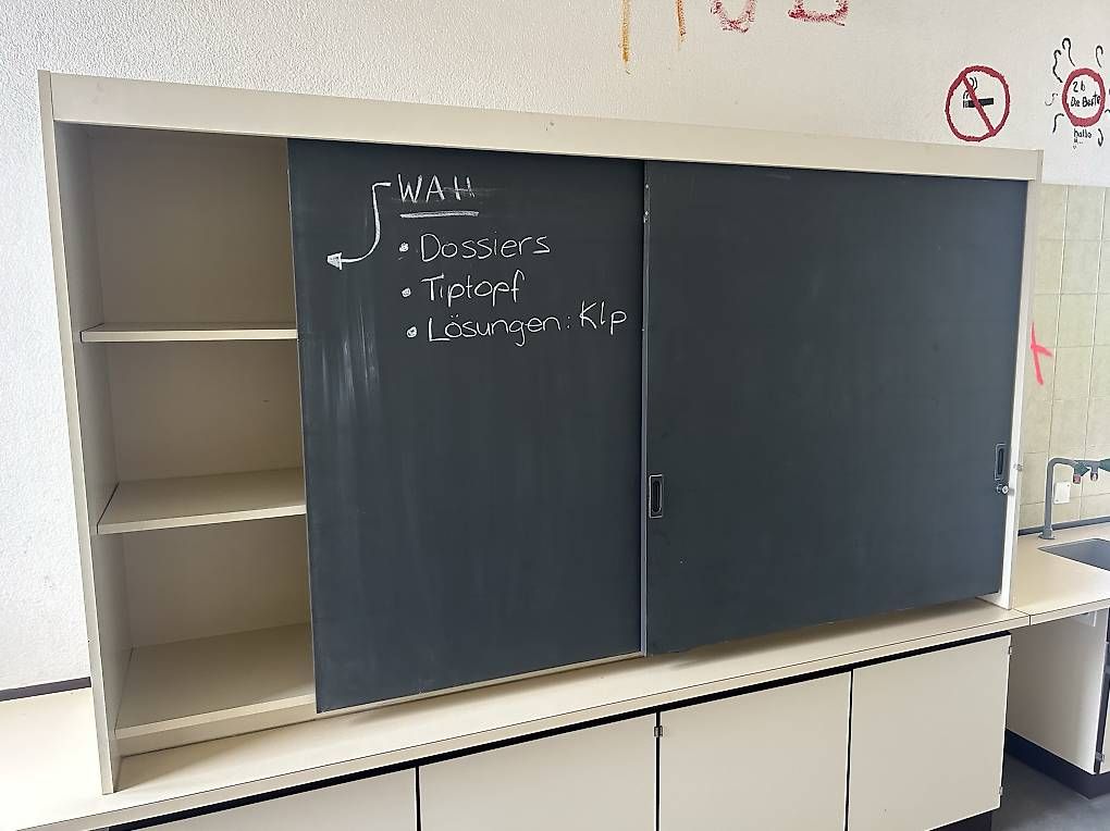 Lavagne: Wandtafel , schiebe und fix – Usato da Stans venduto da Benzen 2
