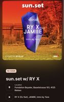 sun.set & after.sun.set Combo-Ticket 1 Person