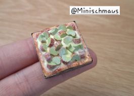 Handgemachte Rhabarberwähe, Auch für Maileg