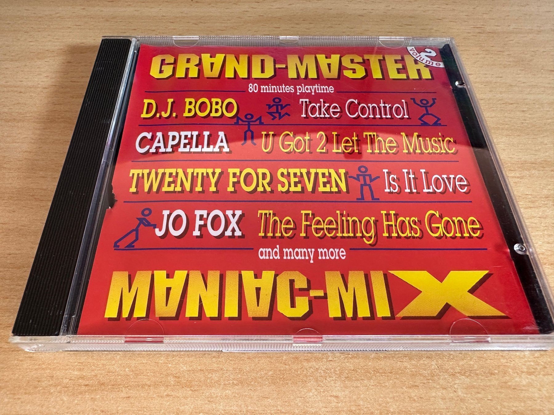 CDs: Various – Grand-Master Maniac-Mix Volume 2 – Gebraucht aus Rikon im Tösstal von Alpenmutz