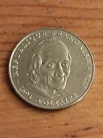Pièce commémorative 5 francs français Voltaire 1994