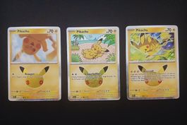 Pikachu Pokémon 30th Celebration German