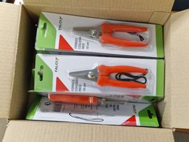 12 x FALCI Gartenschere Rebschere INOX 16cm NEU&OVP Werkzeug