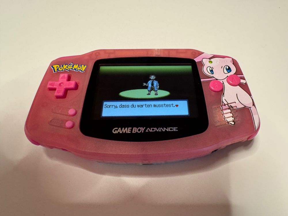 Game Boy Advance – Mew IPS & USB-C Akku (Retrosix Mod) (Gebraucht) in ...