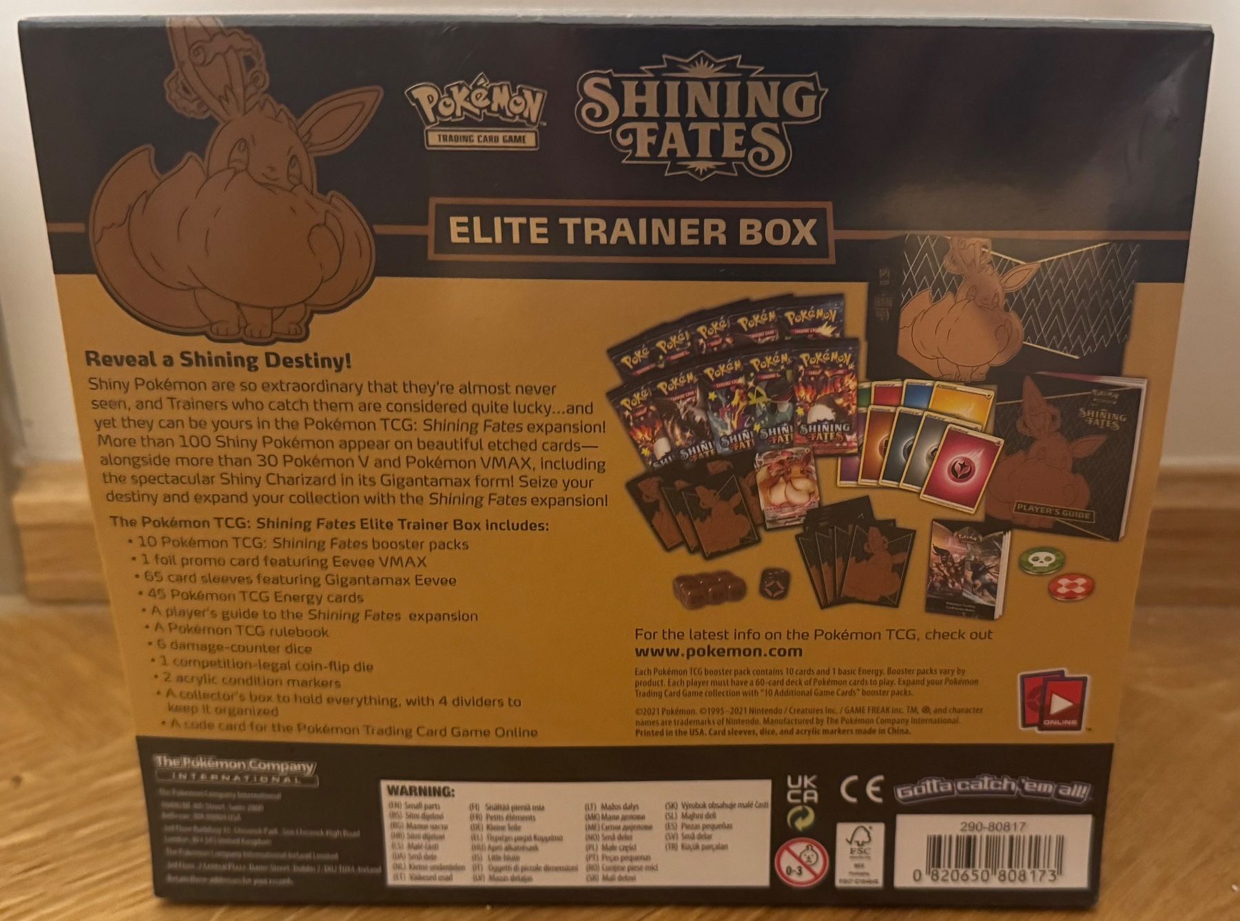 Pokémon Carte collezionabili: Pokémon - Shining Fates ETB EN – Nuovo e nell'imballaggio originale da Muttenz venduto da Pokefabi_7 3