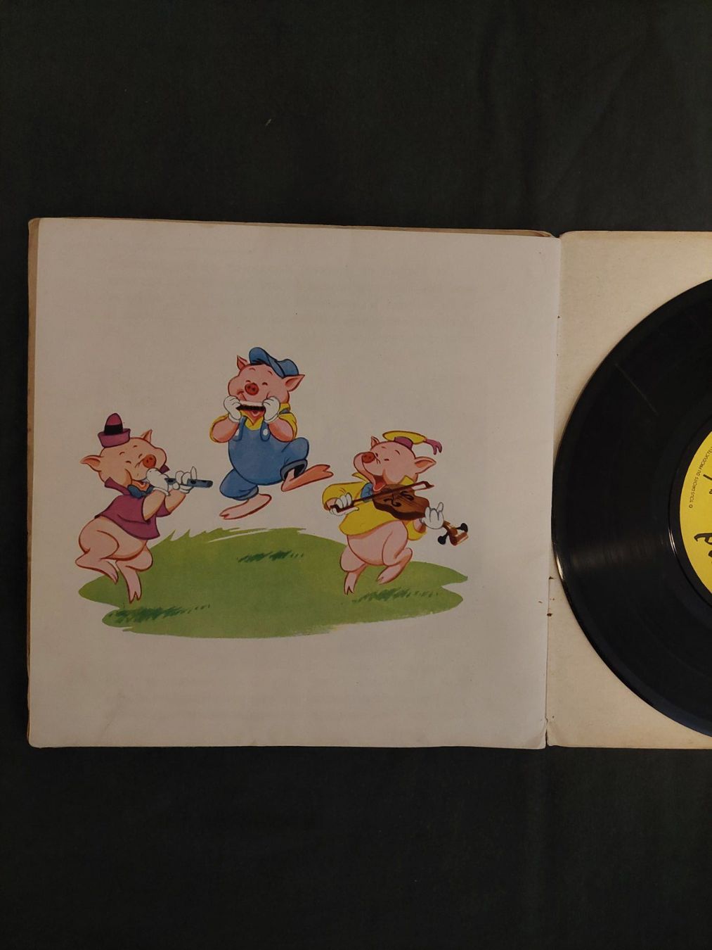 Dischi in vinile: Disney Vinyle L. Durée 1971 Les 3 Pts. Cochons BE+ – Usato da Genève venduto da Blu_BD 3