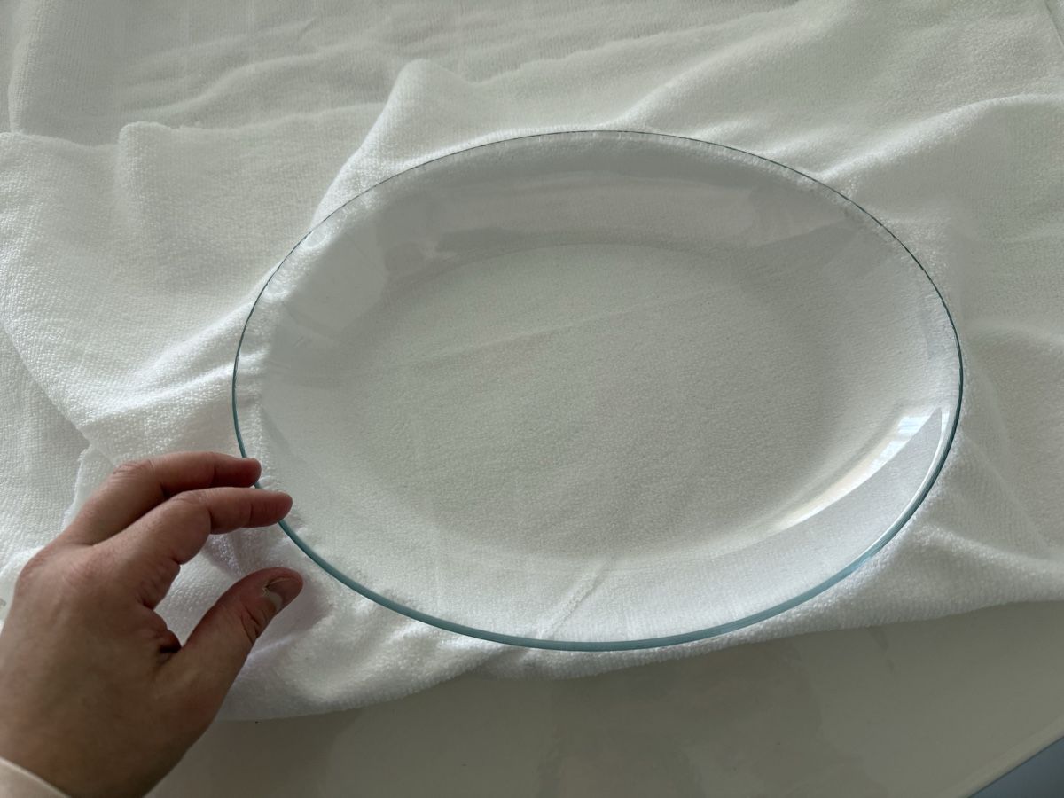Piatti: Salat teller glas – Usato da Luterbach venduto da uhrmacherin89
