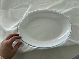 Salat teller glas