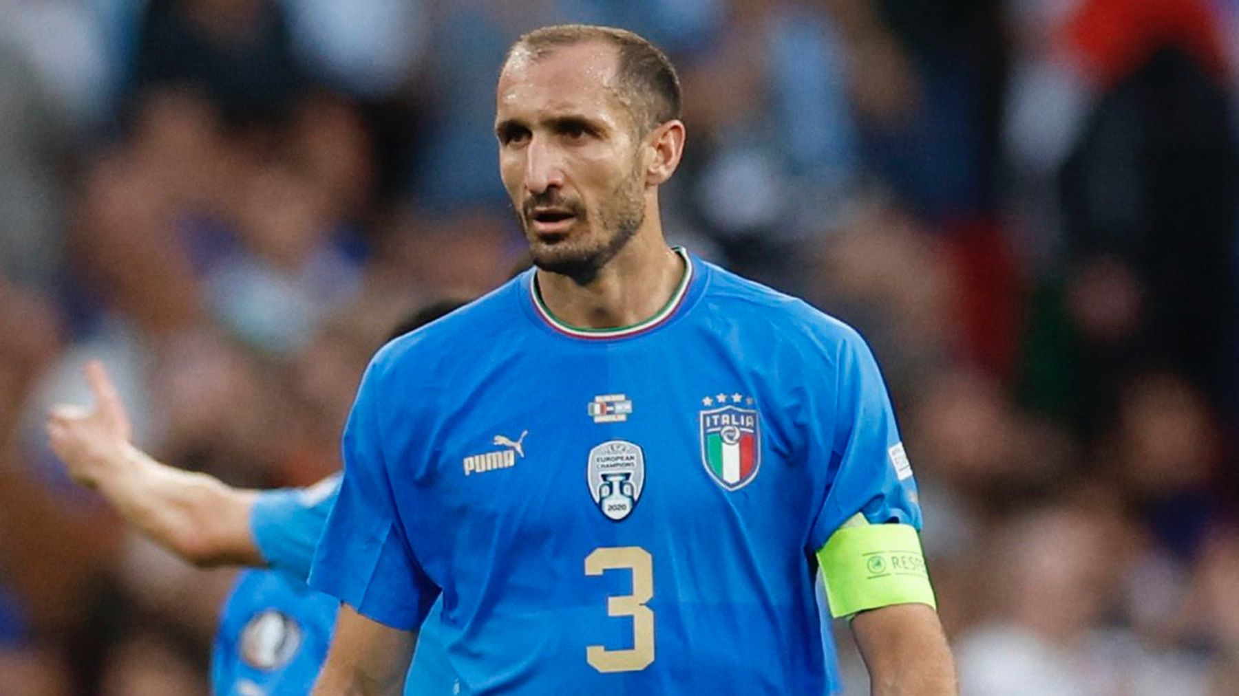 Puma Canottiere & Pantaloni: #3 CHIELLINI ITALY TRIKOT NEU – Nuovo e nell'imballaggio originale da Lüchingen venduto da Jersey_Time 7