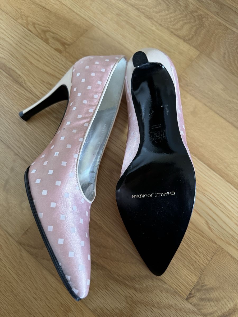 Damenschuhe: Charles Jourdan Pumps rosa Gr. 37.5 – Gebraucht aus Lanzenhäusern von Galaa 3