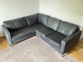 Sofa aus Echtleder