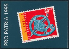 1995 - Pro Patria - Markenheftchen - Ersttag ET