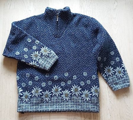 Folklore Fleece Pulli XL Windstopper