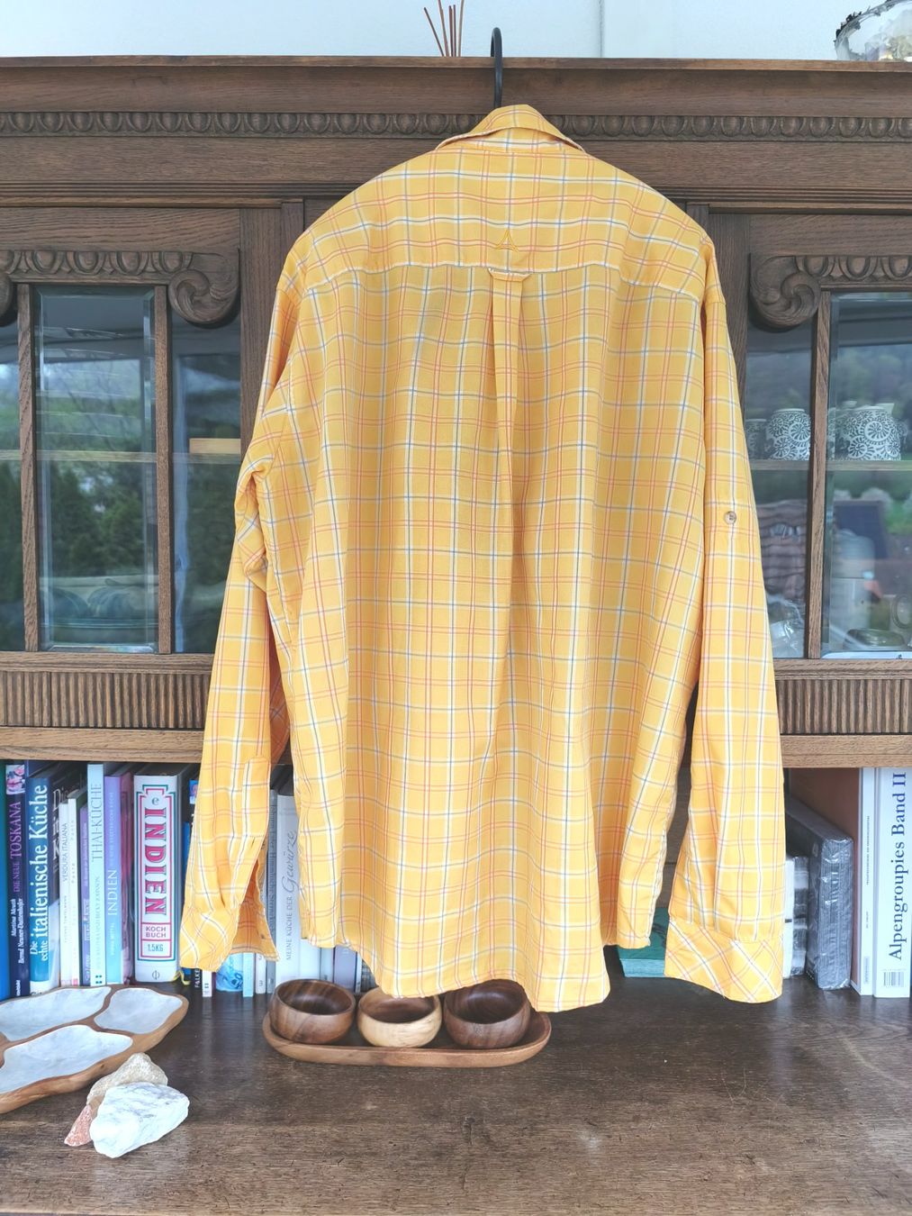 Schoeffel Hemden: orange gemustertes Schöffel Langarmhemd XXL – Gebraucht aus Erschwil von tomket66 2