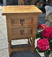 Holz-Nachttischli, Tischli, Kommödeli mit 2 Schubladen