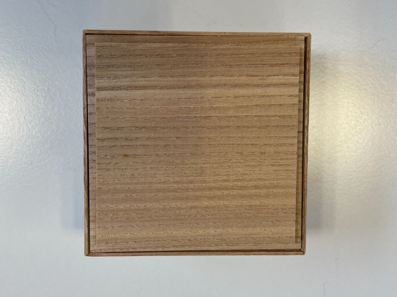 Casse di trasporto: Holzbox mit Schiebedeckel klein ca. 8.5 x 8.5 cm – Nuovo (secondo la descrizione) da Zug venduto da Cry71 2