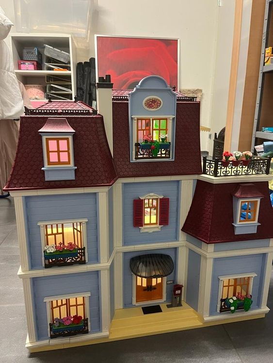 Gebrauchtes Playmobil Haus "Mein Großes Puppenhaus" (70205) Kaufen