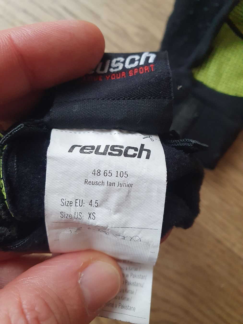 Reusch Guanti: Reusch Softshellhandschuhe Ian Junior,  Gr. 4.5 /  XS – Usato da Arni AG venduto da Xalia 3