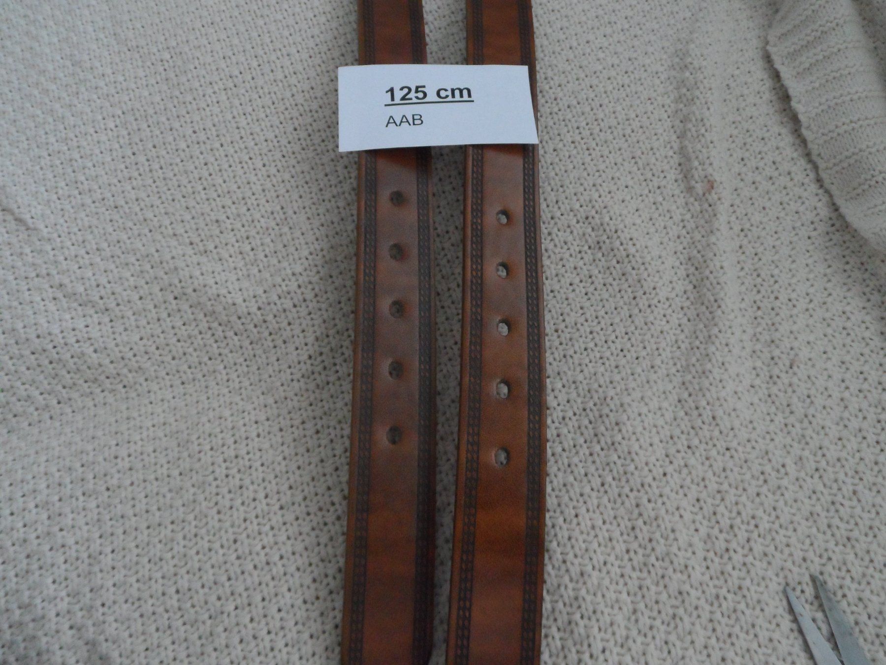 Cinture: Herren Gürtel 125cm Neu ,2 Stück – Nuovo e nell'imballaggio originale da Riehen venduto da tamola67 2