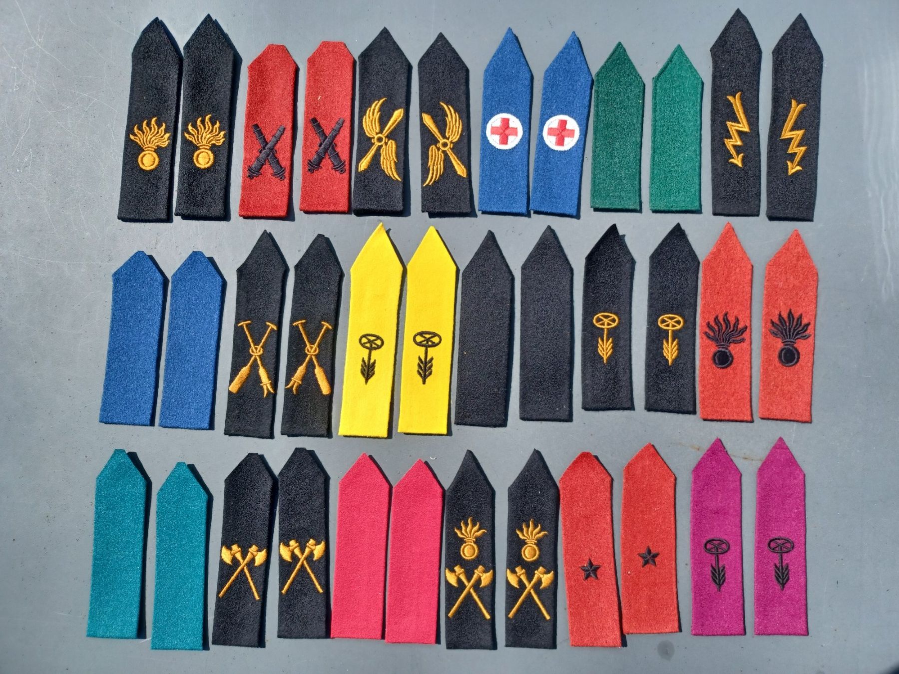 Schweizer Armee Uniformi: 36 Ärmelpatten, CH Armee – Usato da Horw venduto da Mikesch108