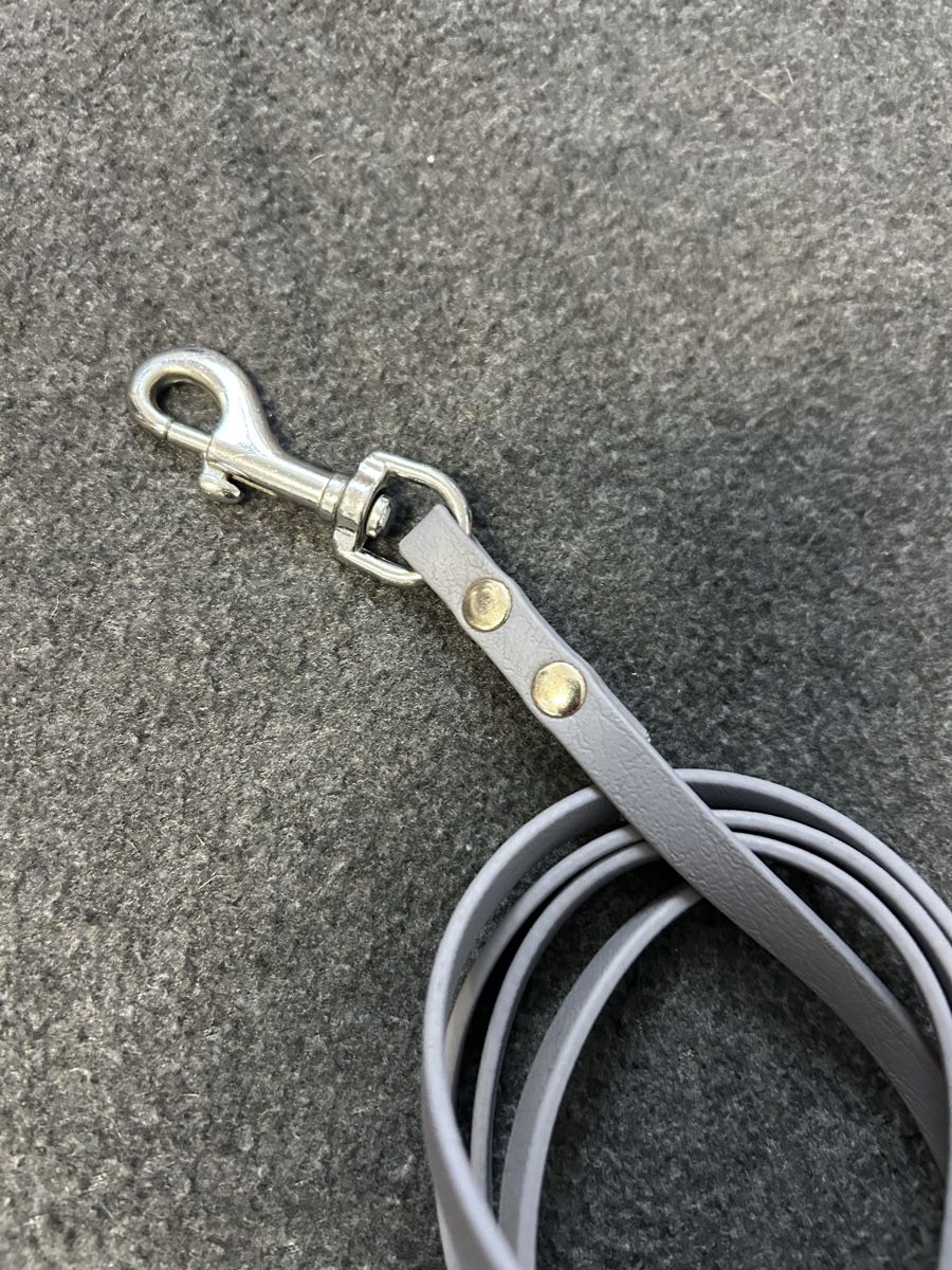 Leine & Halsband: BioThane Leine 9mm - Länge: 3 m grau – Gebraucht aus Orpund von dionaea14 1