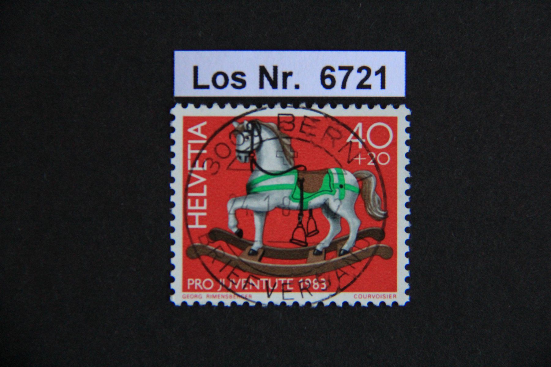 Tutti i francobolli: PJ 1983 sauberer Vollstempel                        Los 6721 – Usato da Volken venduto da jukon65