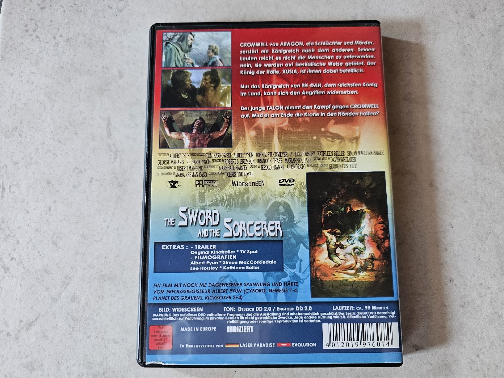 Tutti i DVDs: The Sword And The Sorcerer  /  Uncut – Usato da Schneisingen venduto da backstore24 1