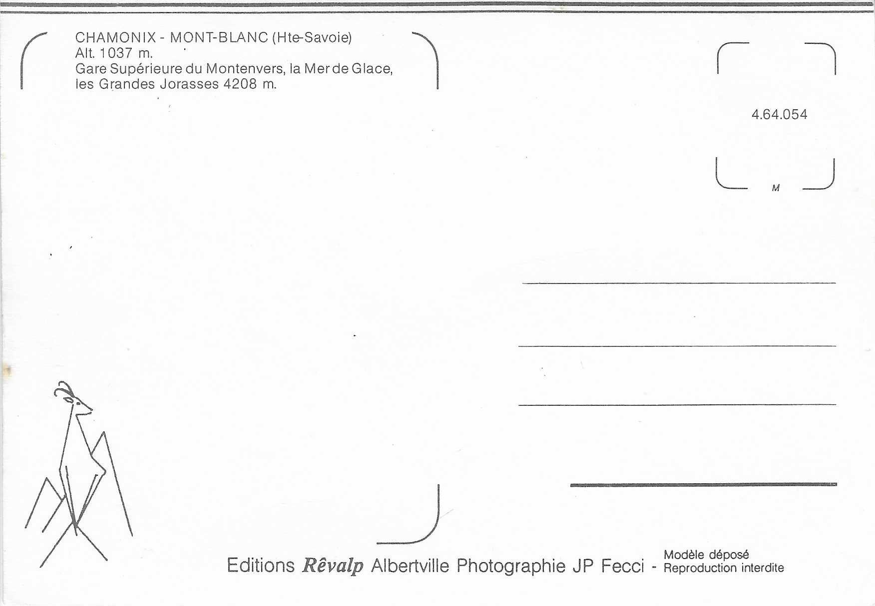 Cartes postales: Chamonix-Mont-Blanc – Neuf (Voir description) à Rothrist par Stranglehold 1