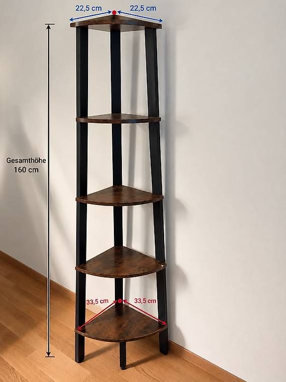 Étagères: Eckregal 160cm Höhe – D'occasion à Zürich par Cheyenne_K 2