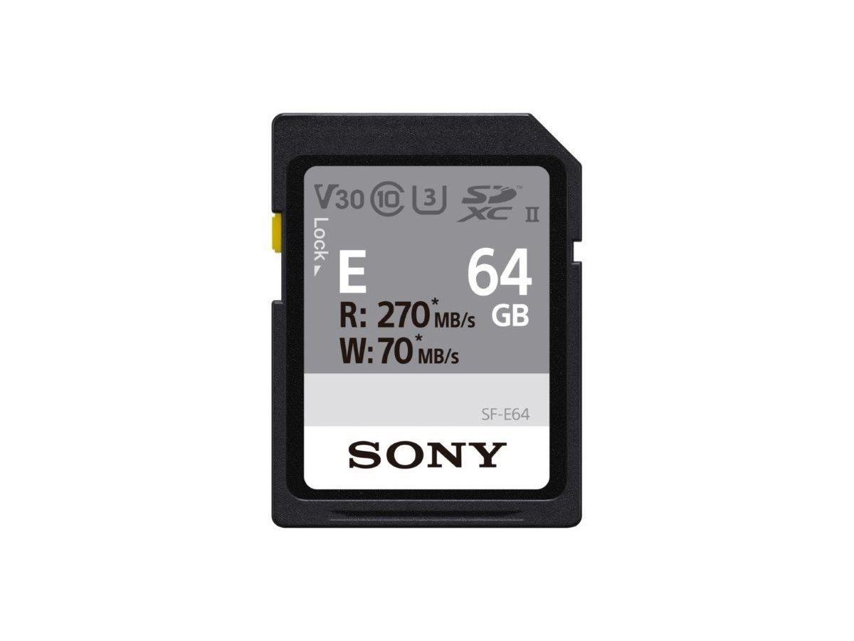 Sony Speicherkarten: Sony SF-E SDXC 64GB UHS-II 270MBs – Neu und originalverpackt aus Niederurnen von mowgli_1963