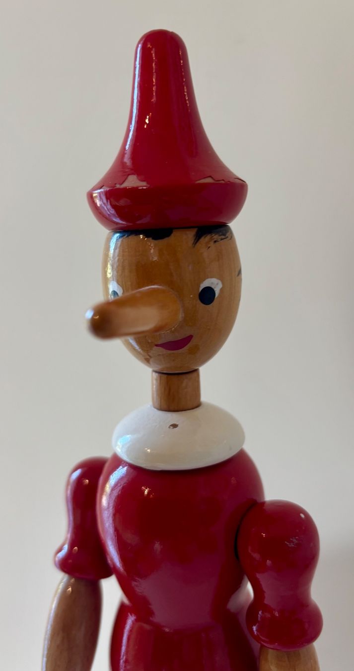 Statuette: Pinocchio Holzfigur Vintage – Usato da Beinwil am See venduto da randy02 2