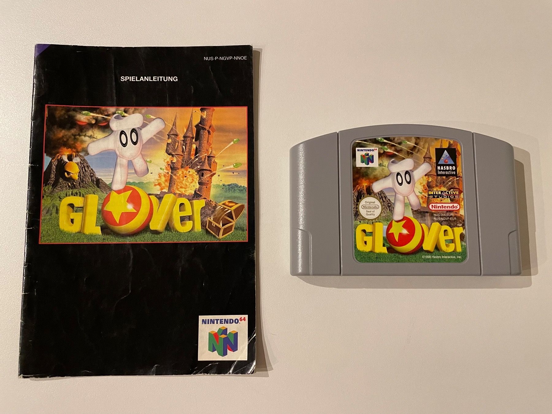 Nintendo Spiele: Glover mit Anleitung Nintendo 64 – Gebraucht aus Arbon von